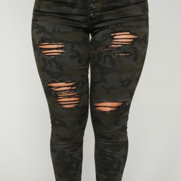 Boot canp babe distressed jeans - fashion nova - Picture 2 of 2